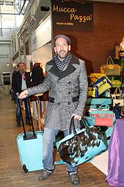...und auch Messegast und Haute Couture Designer Kay Rainer aus München (©Foto: Marikka-Laila Maisel)